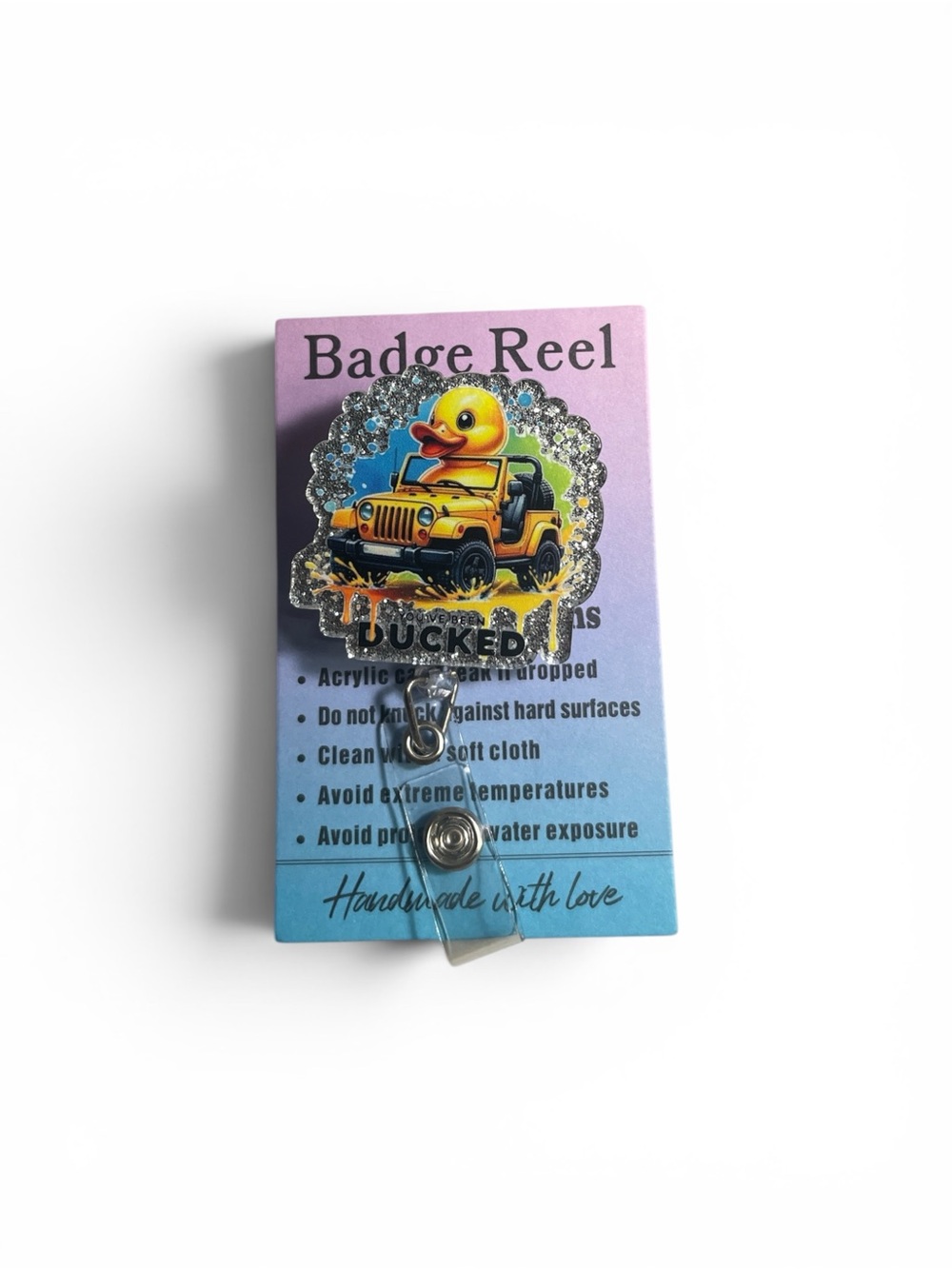 Duck Duck Jeep Badge Reel